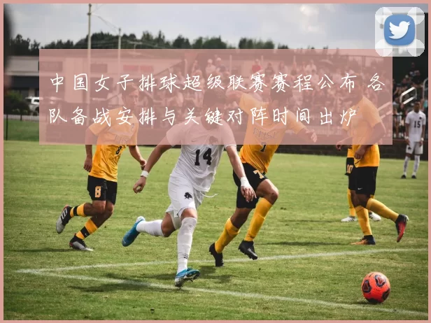 中国女子排球超级联赛赛程公布 各队备战安排与关键对阵时间出炉