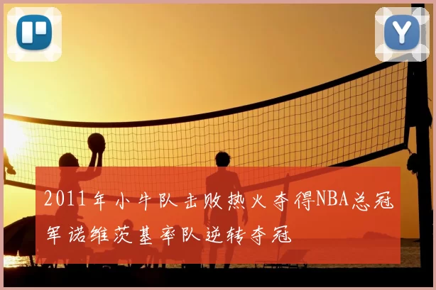 2011年小牛队击败热火夺得NBA总冠军诺维茨基率队逆转夺冠