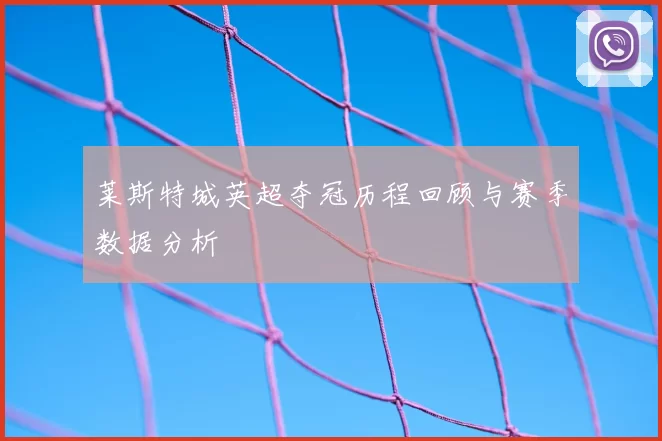 莱斯特城英超夺冠历程回顾与赛季数据分析